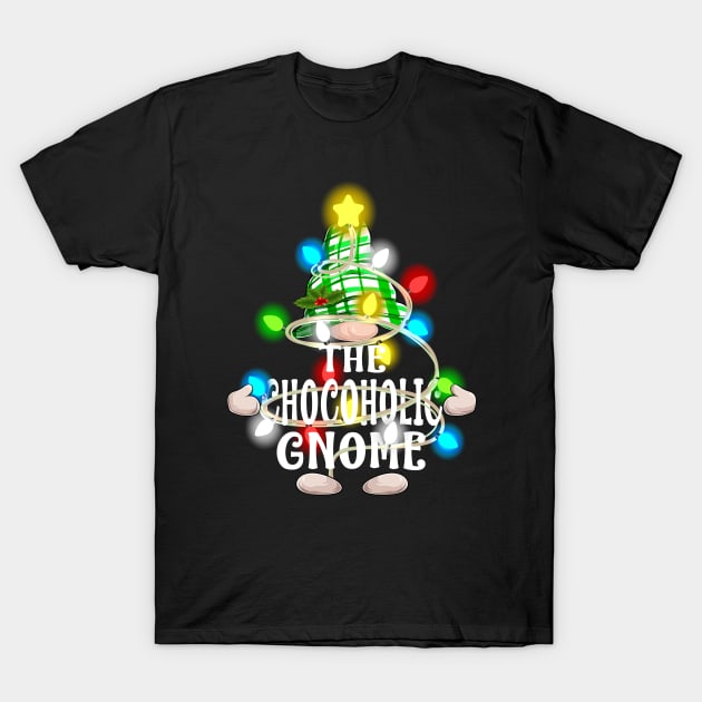 The Chocoholic Gnome Christmas Matching Family Shirt T-Shirt by intelus